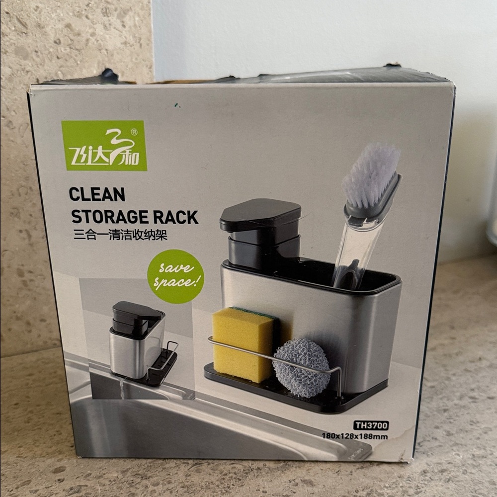 Kitchen Sink Clean Storage Rack